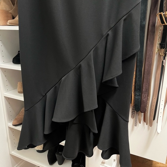 NWT Calvin Klein crepe black dress - Picture 5 of 6